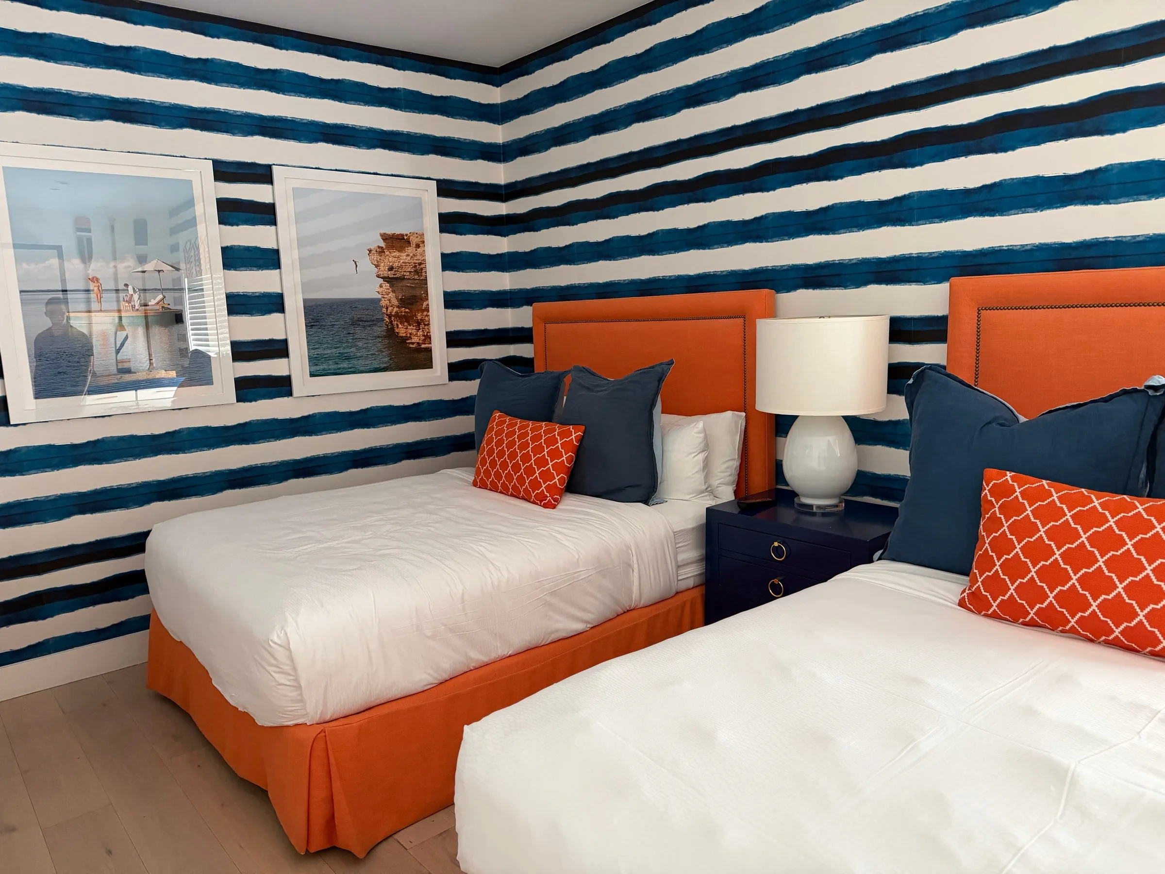 Bedroom with two queen beds